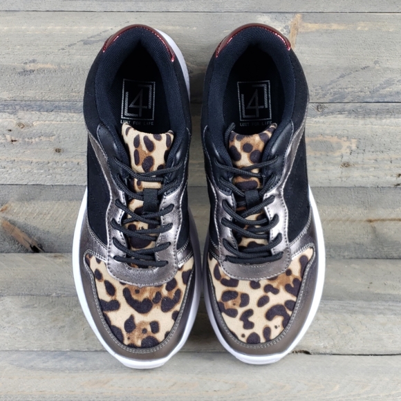 New LFL Lust For Life Black/Animal Print/Metallic - Picture 3 of 8